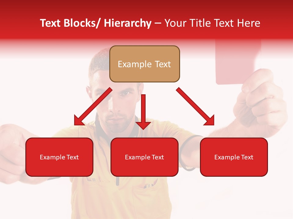 Loose Card Finger PowerPoint Template