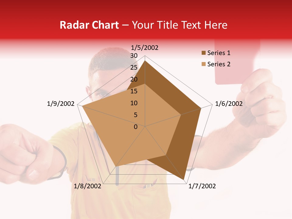 Loose Card Finger PowerPoint Template