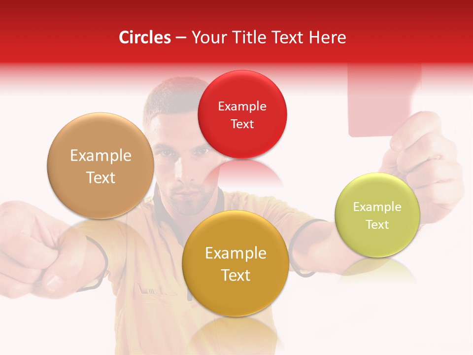 Loose Card Finger PowerPoint Template