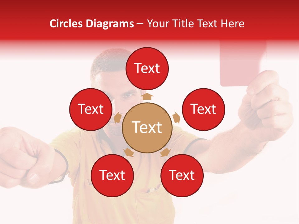 Loose Card Finger PowerPoint Template