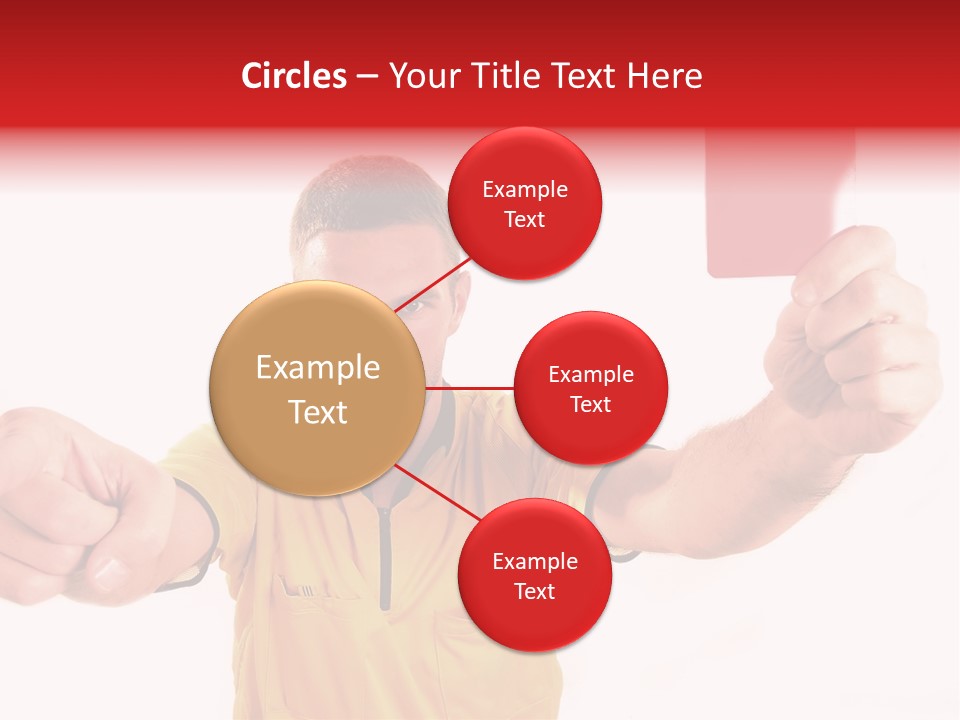 Loose Card Finger PowerPoint Template