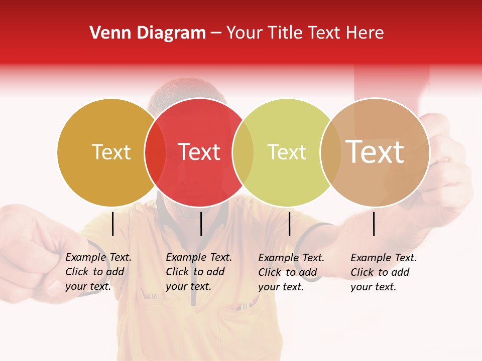 Loose Card Finger PowerPoint Template