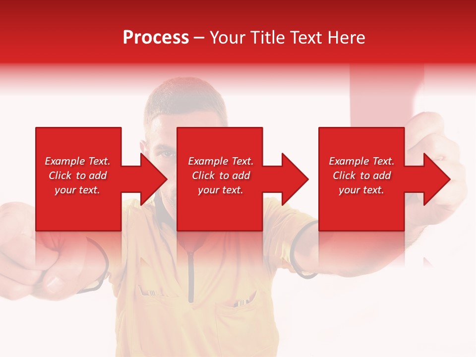 Loose Card Finger PowerPoint Template