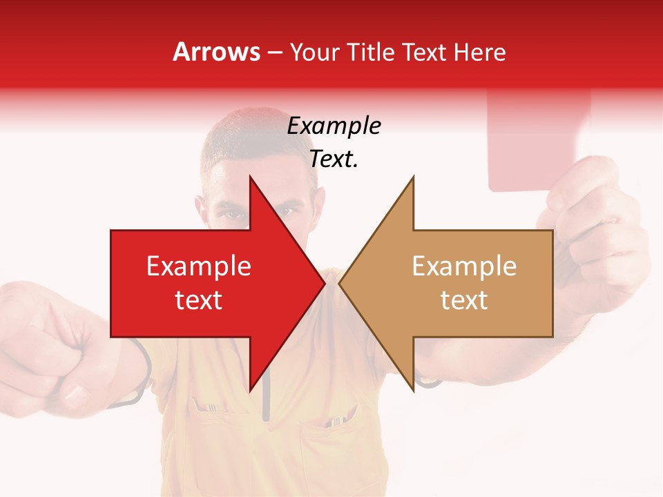 Loose Card Finger PowerPoint Template