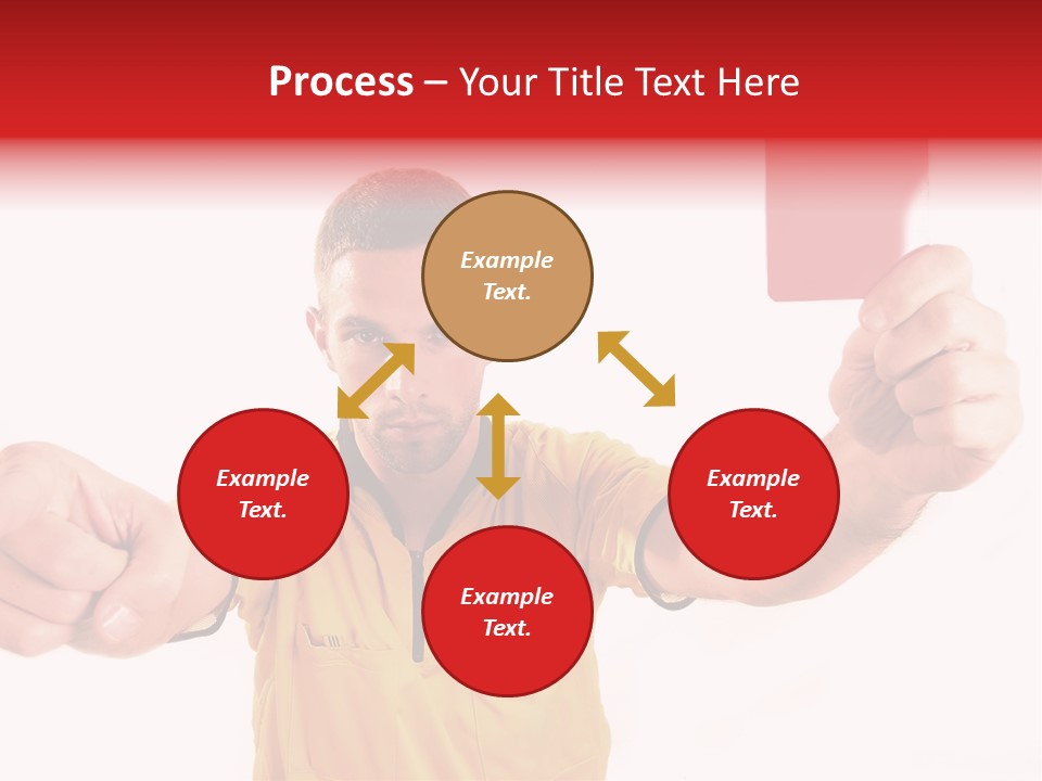 Loose Card Finger PowerPoint Template