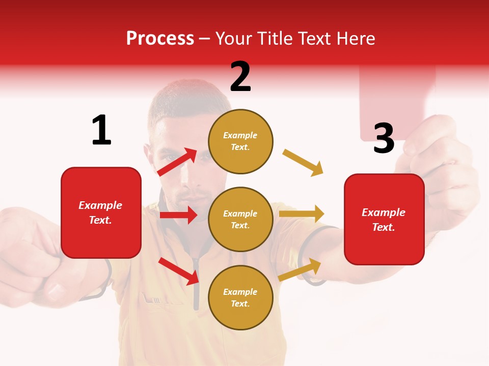 Loose Card Finger PowerPoint Template