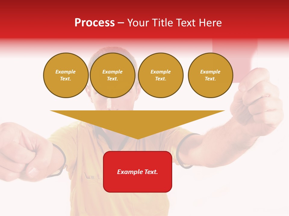 Loose Card Finger PowerPoint Template