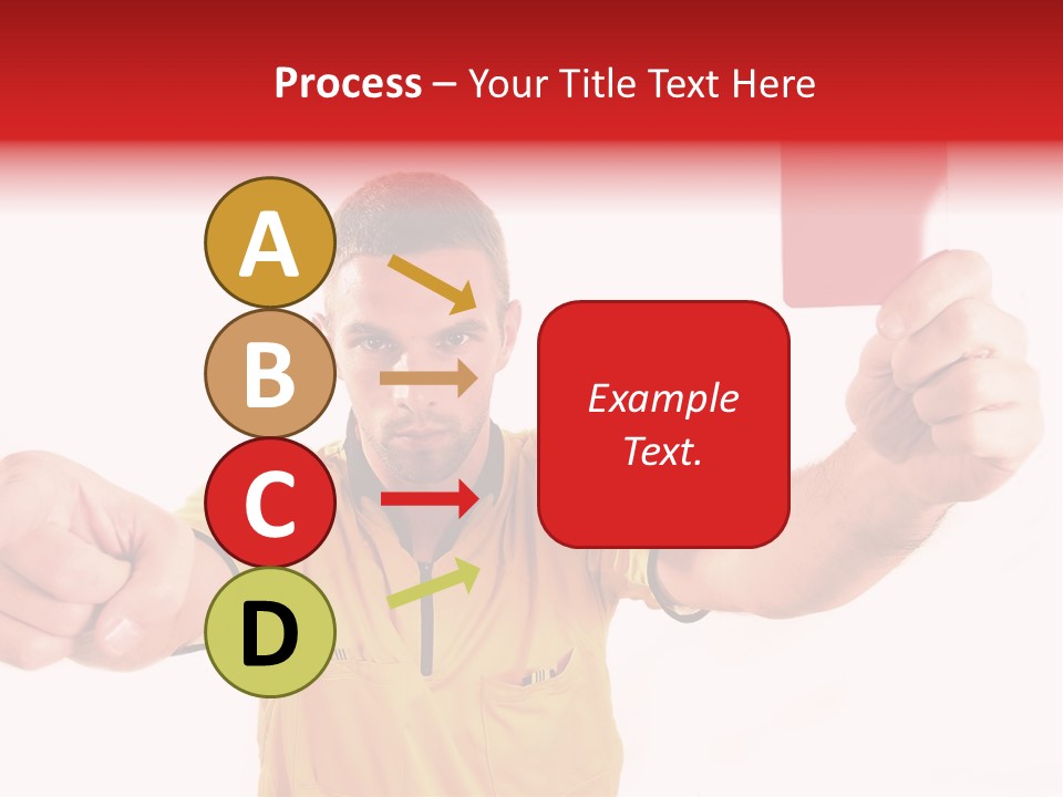 Loose Card Finger PowerPoint Template
