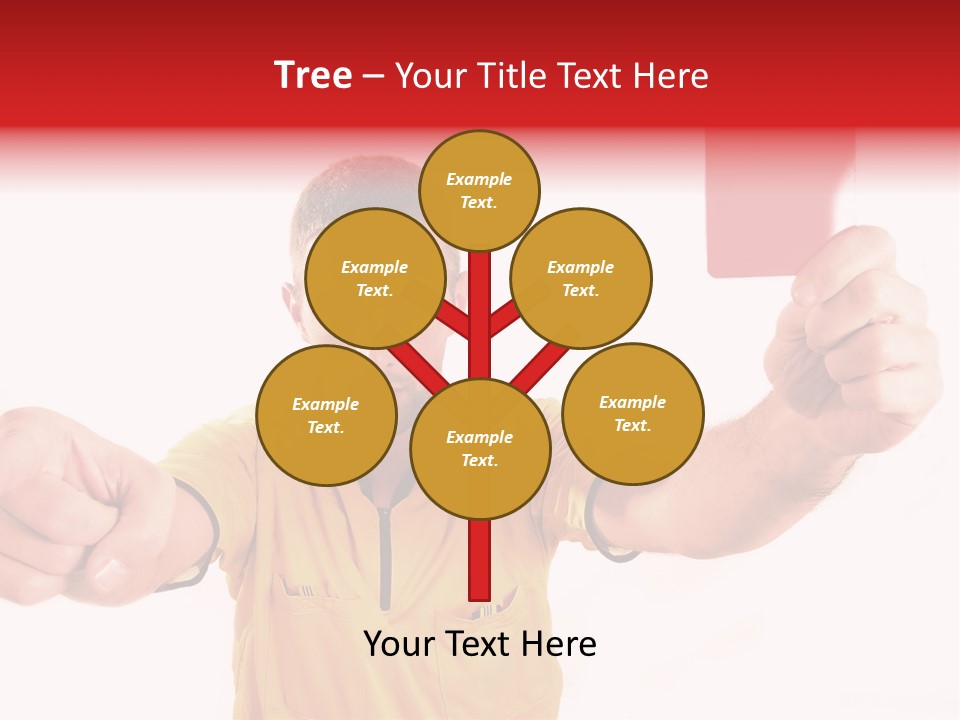 Loose Card Finger PowerPoint Template