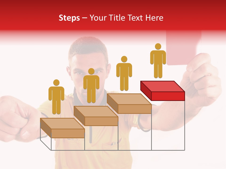 Loose Card Finger PowerPoint Template