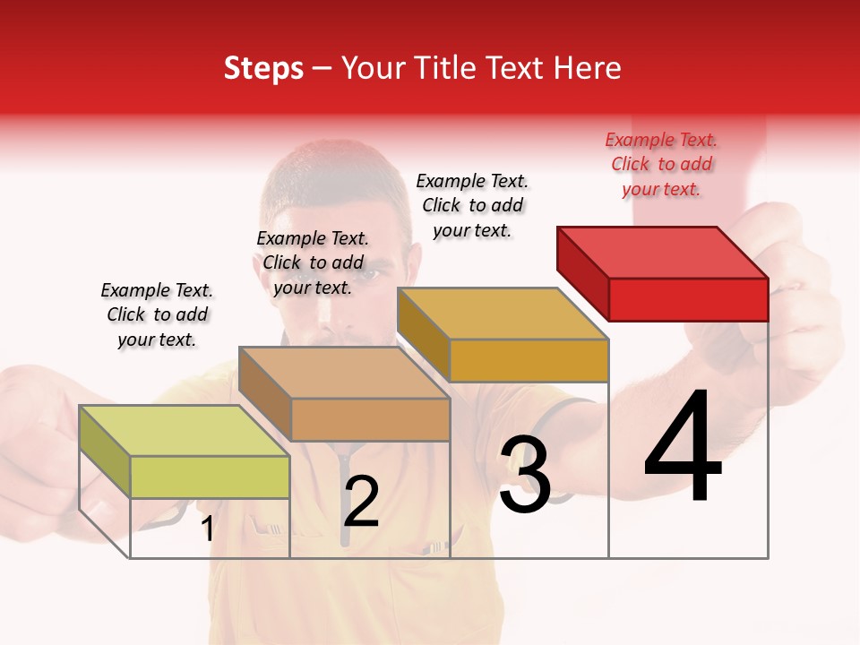 Loose Card Finger PowerPoint Template