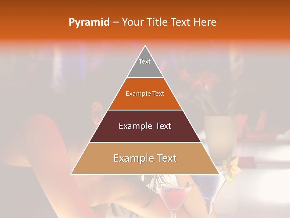 Glass Discotheque Beverage PowerPoint Template