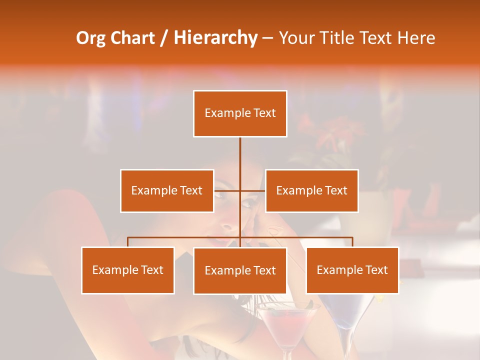 Glass Discotheque Beverage PowerPoint Template