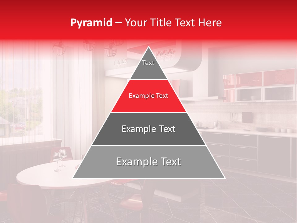 Loft Kitchen Textiles PowerPoint Template