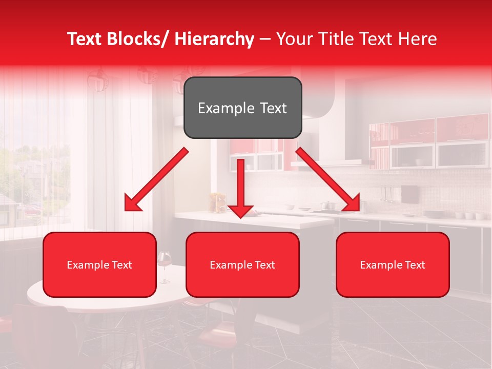 Loft Kitchen Textiles PowerPoint Template