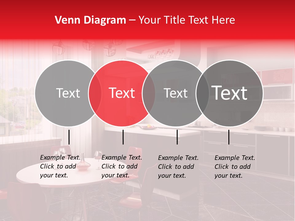 Loft Kitchen Textiles PowerPoint Template