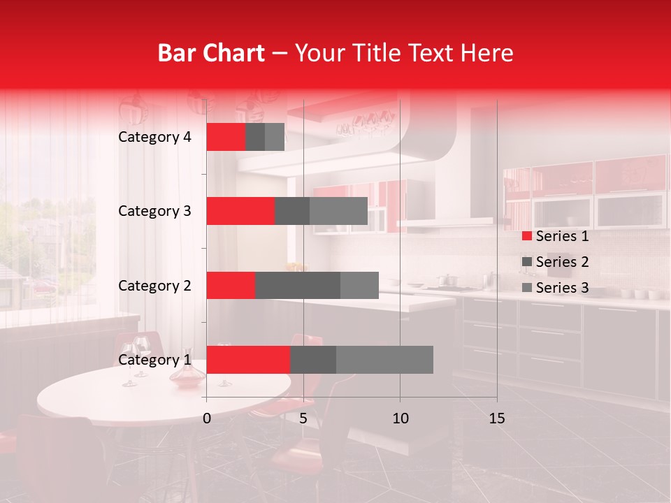 Loft Kitchen Textiles PowerPoint Template