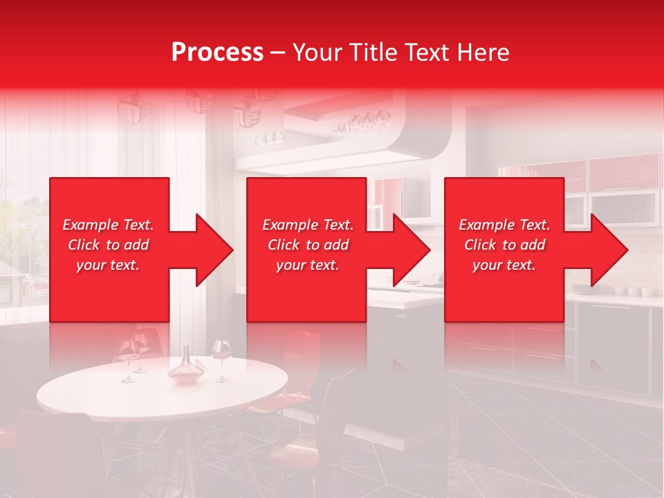 Loft Kitchen Textiles PowerPoint Template