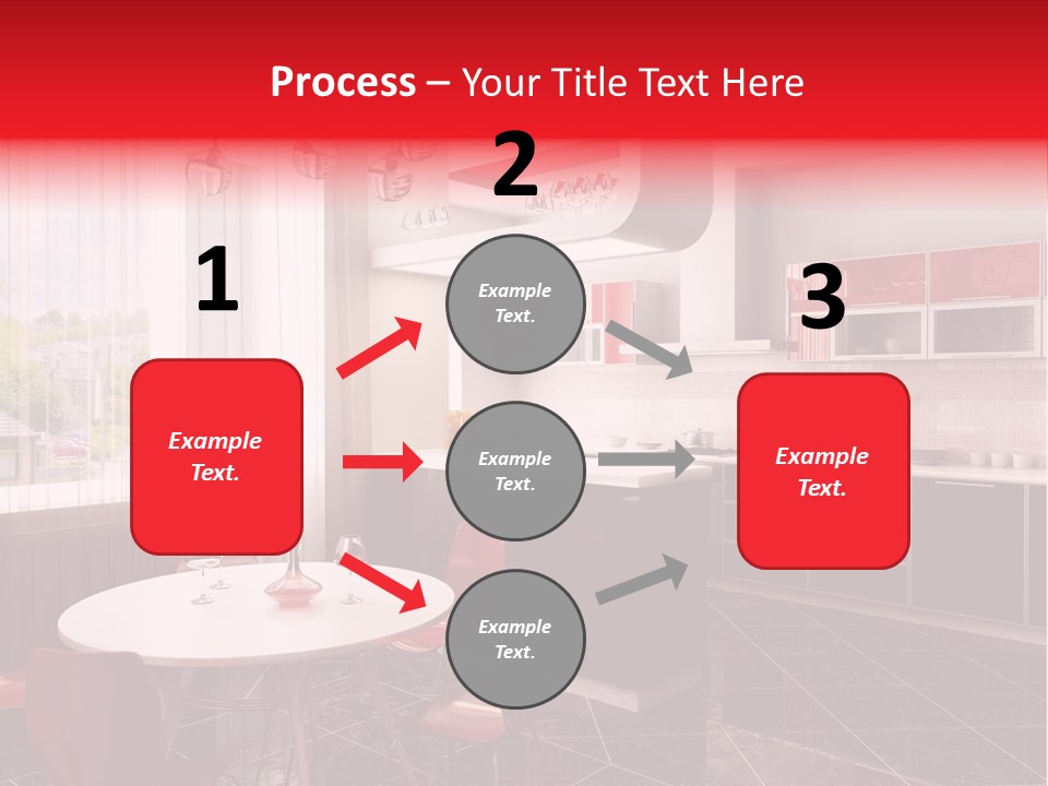Loft Kitchen Textiles PowerPoint Template