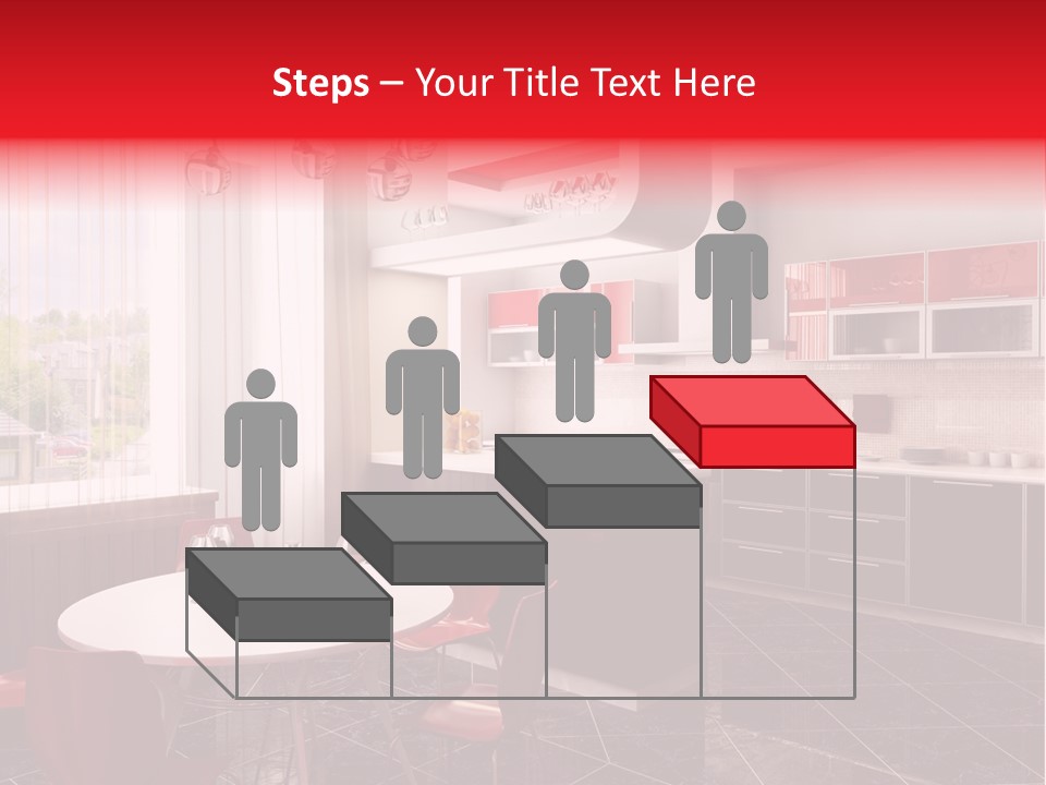 Loft Kitchen Textiles PowerPoint Template