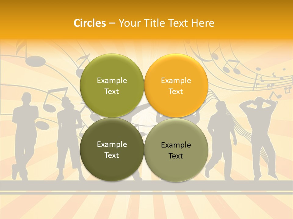 Motion Stripe Image PowerPoint Template