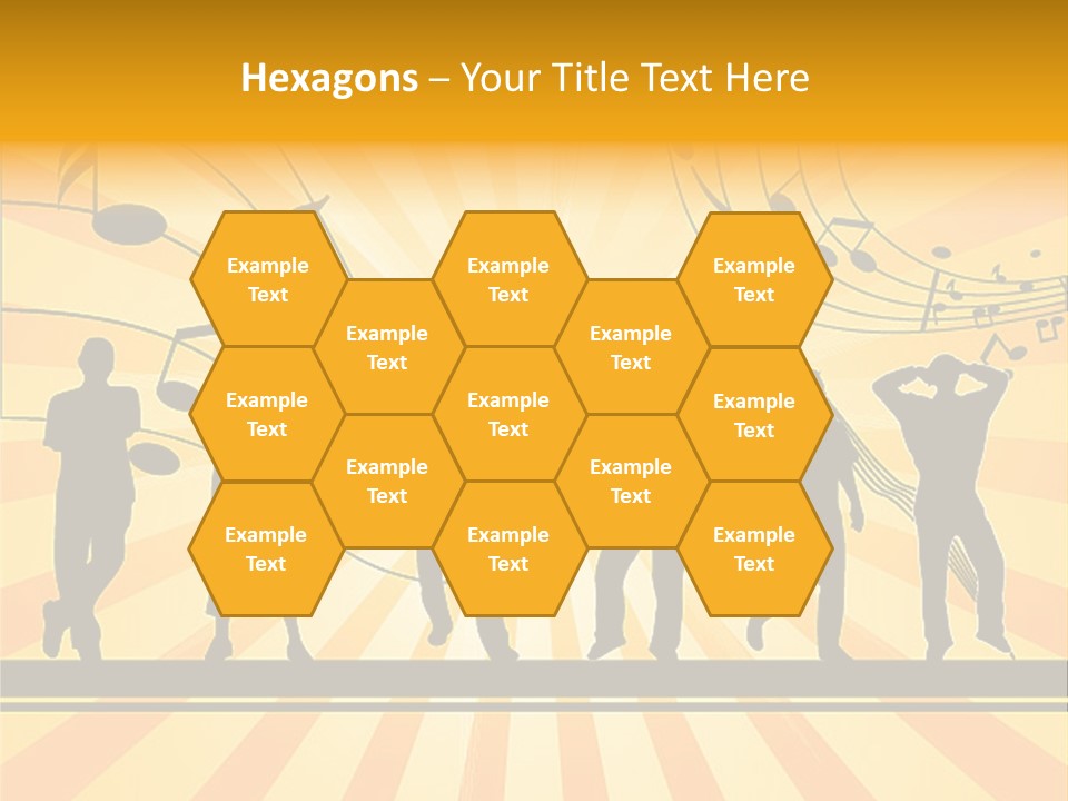 Motion Stripe Image PowerPoint Template