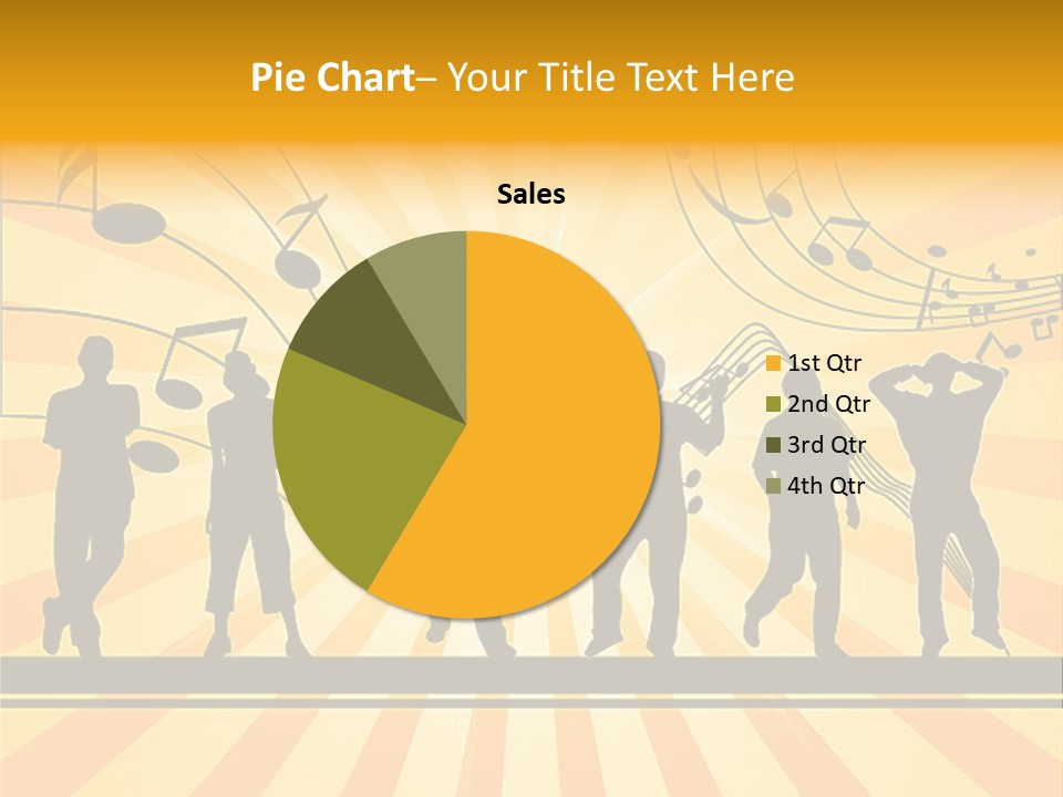 Motion Stripe Image PowerPoint Template