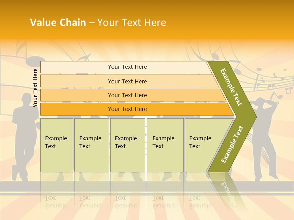 Motion Stripe Image PowerPoint Template