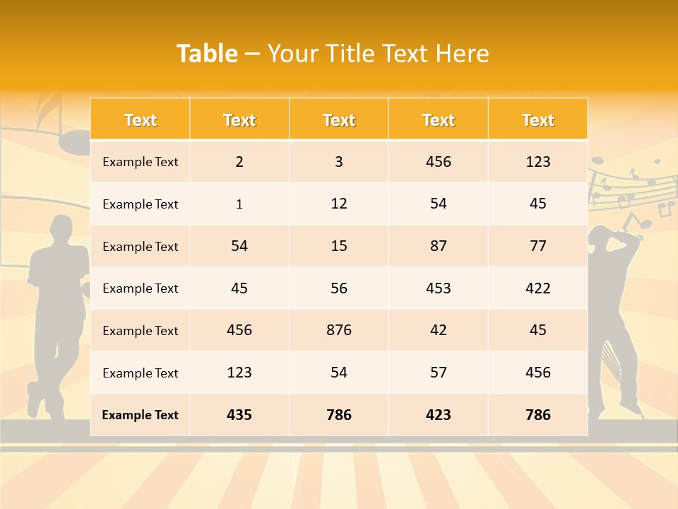 Motion Stripe Image PowerPoint Template