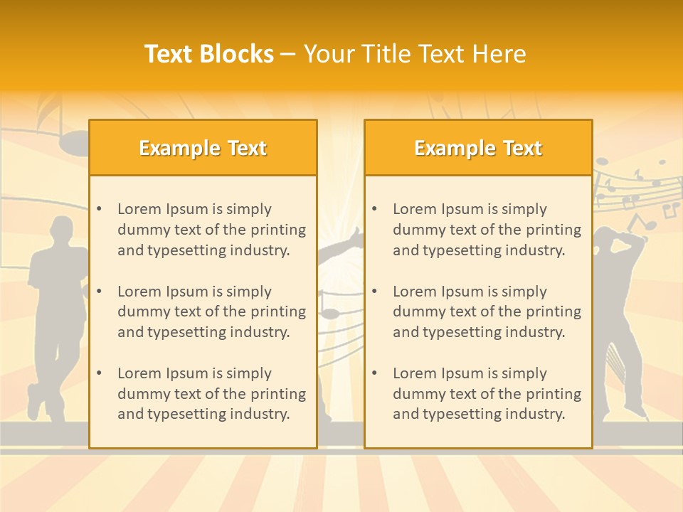 Motion Stripe Image PowerPoint Template