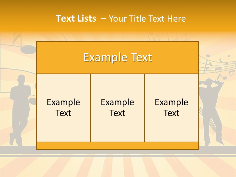 Motion Stripe Image PowerPoint Template