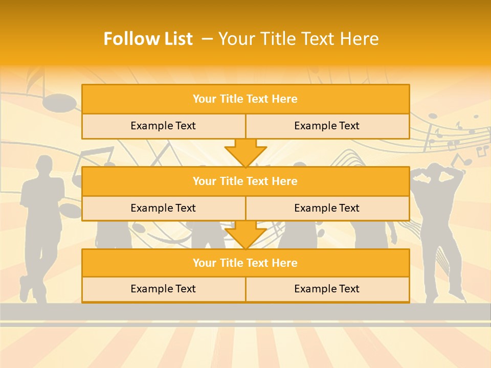 Motion Stripe Image PowerPoint Template