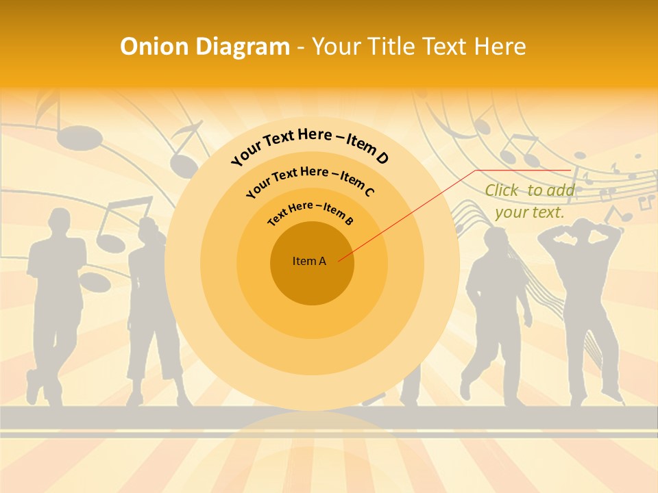 Motion Stripe Image PowerPoint Template