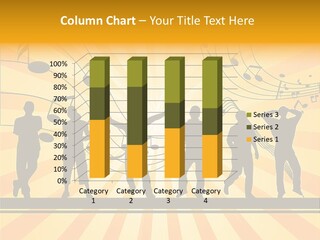 Motion Stripe Image PowerPoint Template