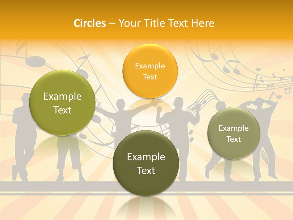 Motion Stripe Image PowerPoint Template