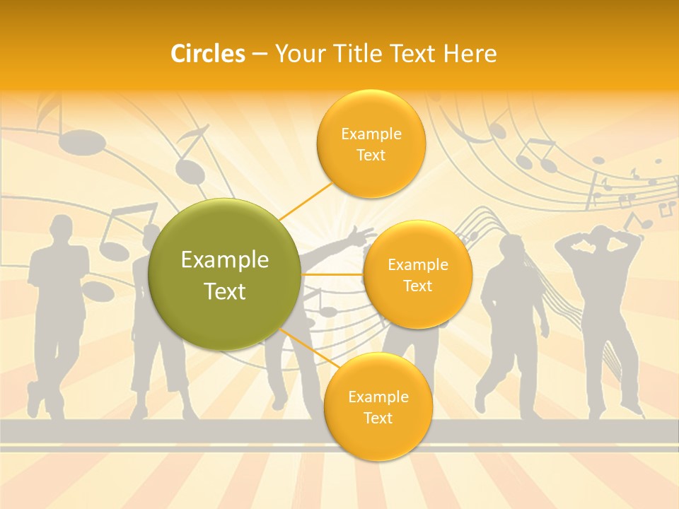 Motion Stripe Image PowerPoint Template