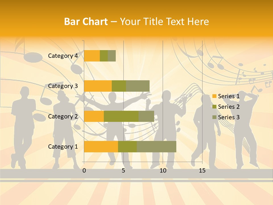 Motion Stripe Image PowerPoint Template