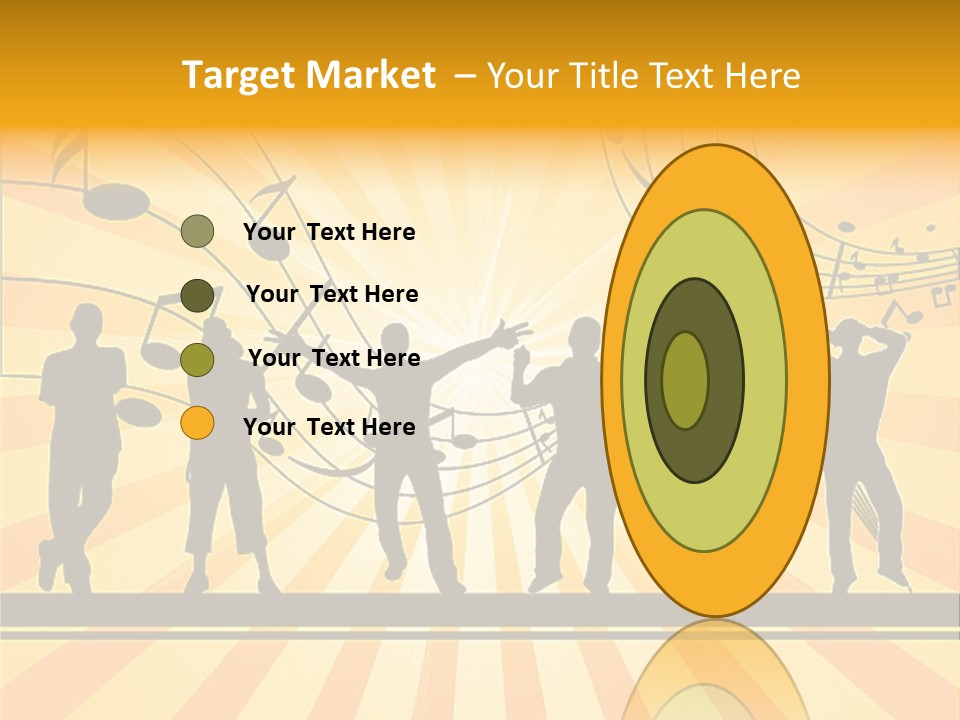 Motion Stripe Image PowerPoint Template