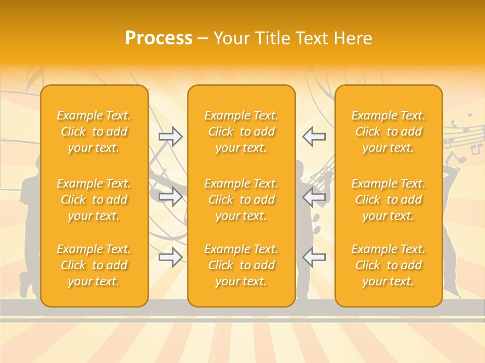 Motion Stripe Image PowerPoint Template