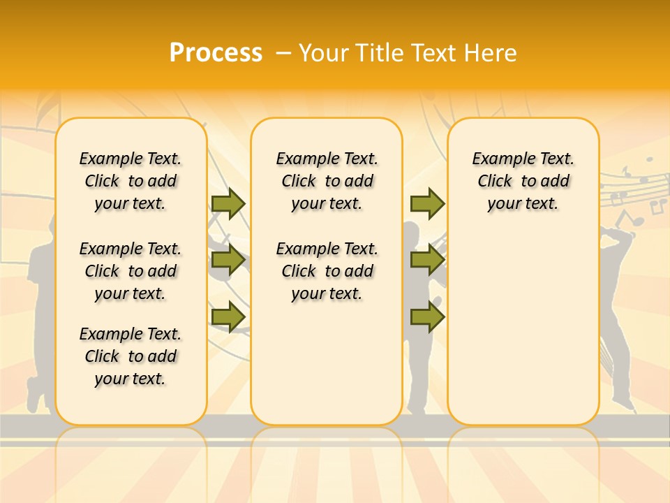 Motion Stripe Image PowerPoint Template