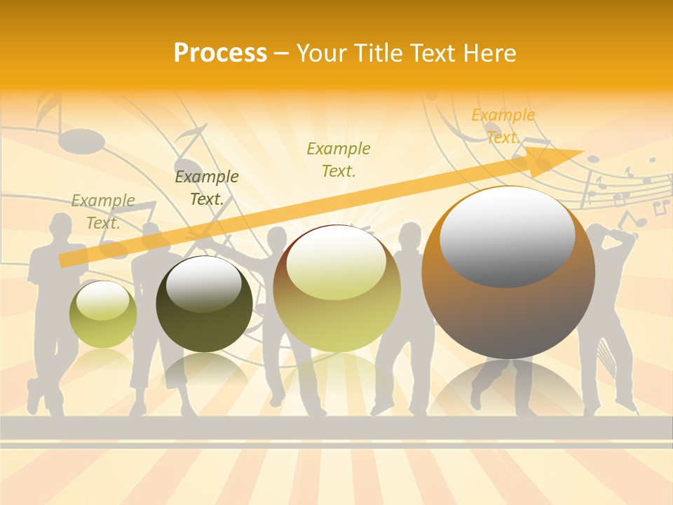 Motion Stripe Image PowerPoint Template