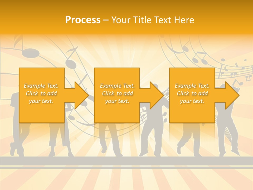 Motion Stripe Image PowerPoint Template