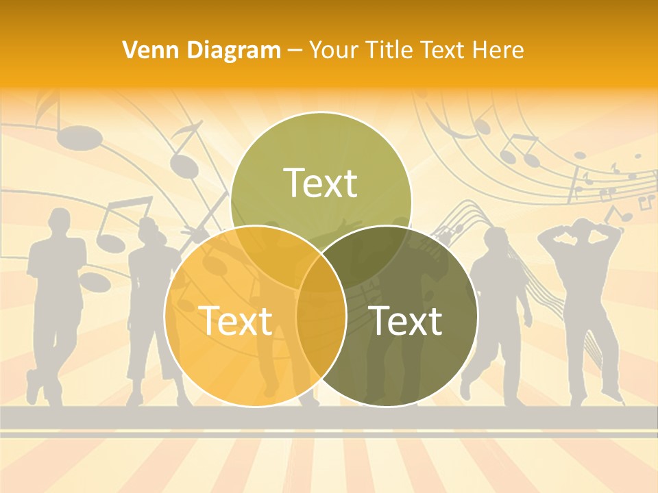 Motion Stripe Image PowerPoint Template