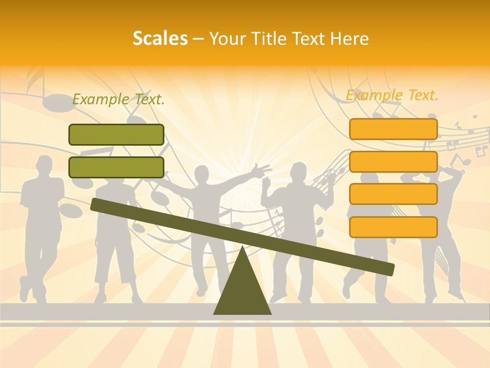 Motion Stripe Image PowerPoint Template