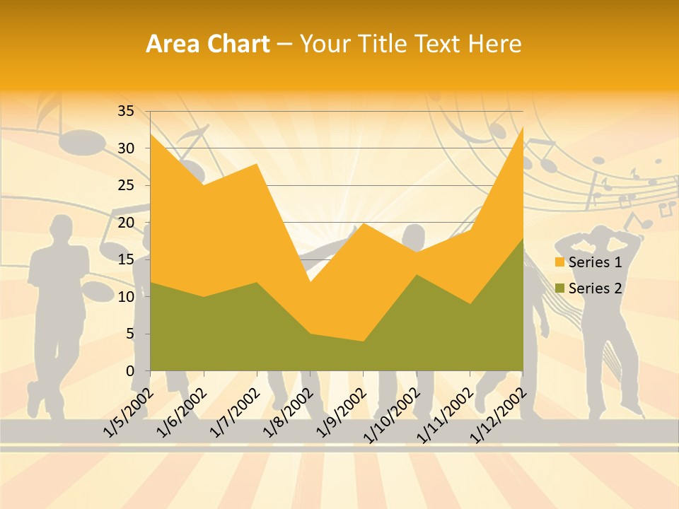 Motion Stripe Image PowerPoint Template