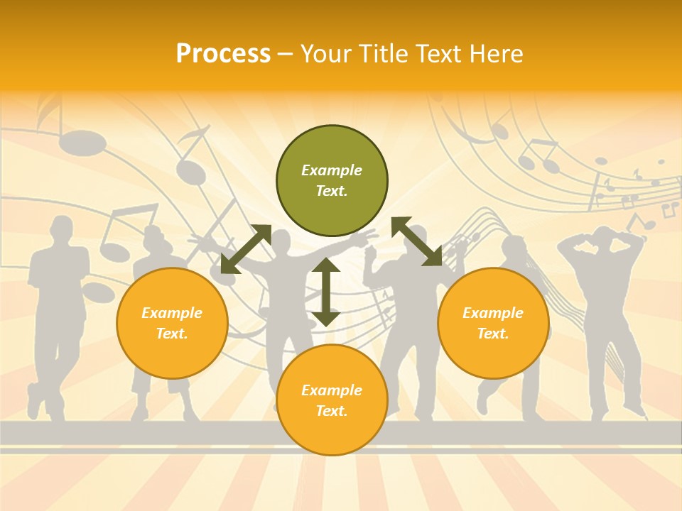 Motion Stripe Image PowerPoint Template