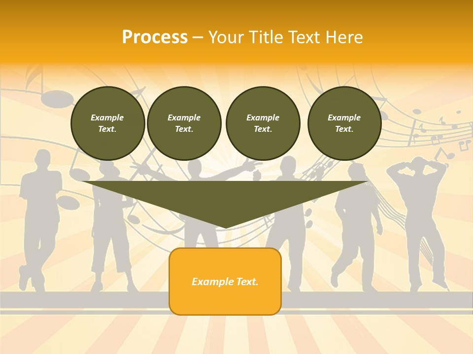 Motion Stripe Image PowerPoint Template
