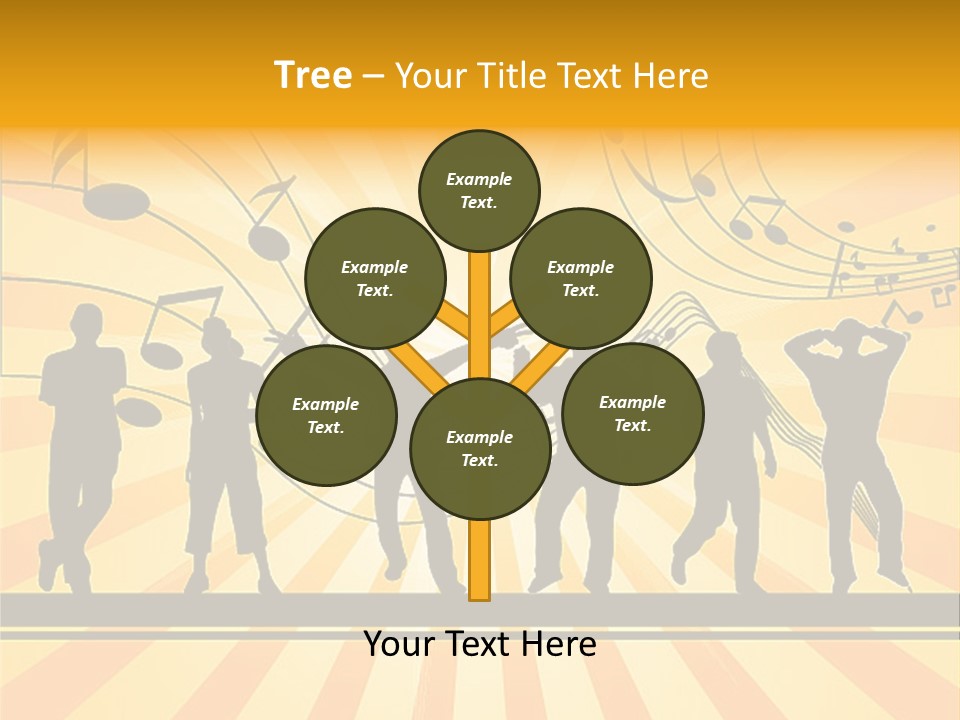 Motion Stripe Image PowerPoint Template