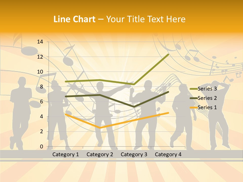 Motion Stripe Image PowerPoint Template