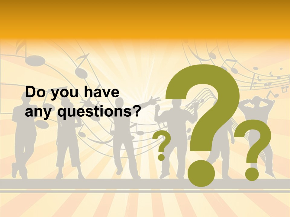 Motion Stripe Image PowerPoint Template